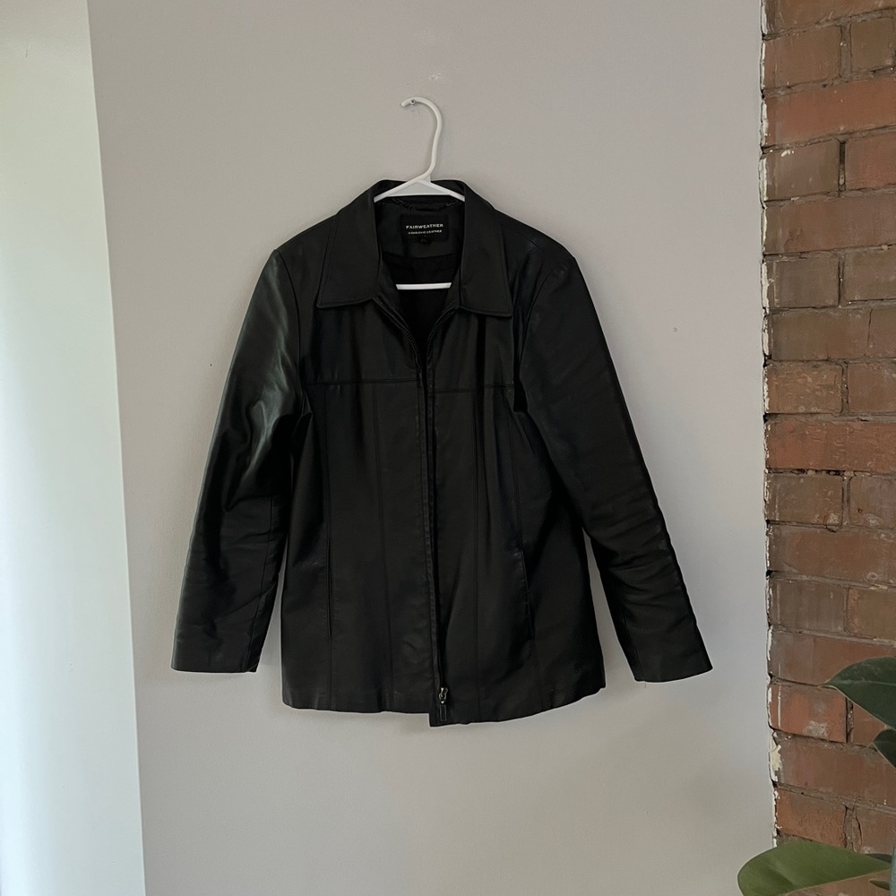 Leather jacket